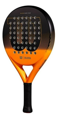 Pala Padel Burn Team Wilson Color Naranja/negro