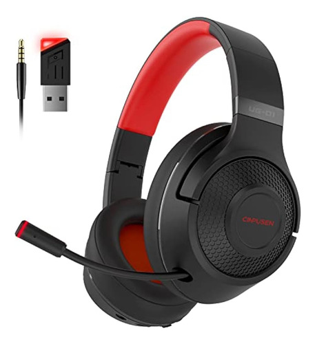 2.4ghz Wireless Gaming Headset Para Pc, Ps5, Ps4, Macbook, C
