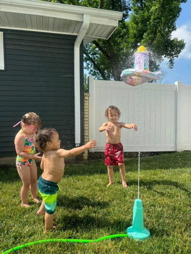 Aspersor Rociador Inflable Juego De Agua Juguetes