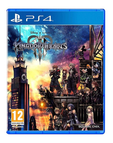 Juego Fisico Original Kingdom Hearts 3 Sony Ps4 Oficial Csi