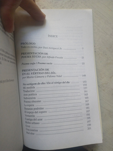 Poema Sucio - En El Vertigo Del Dia Ferreira Gullar (Usado)