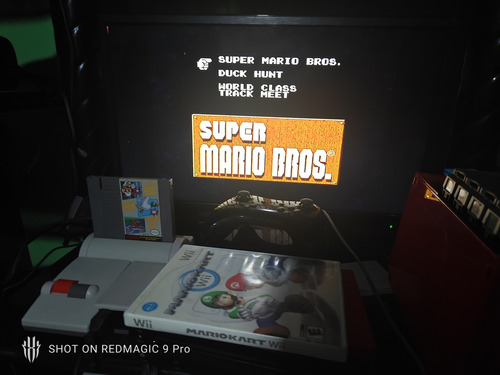 Super Mario Bros/world Class Track Meet/duck Hunt Nes (Usado)