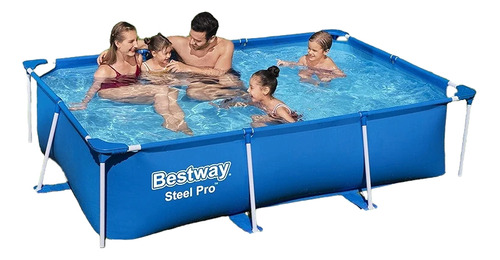 Piscina Estructural Rectangular Bestway. 2.59mx1.70mx61cm