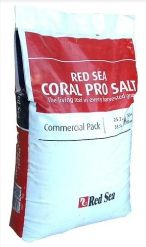 Red Sea Sal Coral Pro 25 Kg Para Acuarios De Arrecife