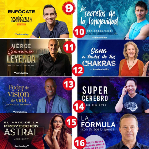 Imagen 2 de 3 de Adquiere Tu Pack De 16 Cursos Mindvalley En Oferta