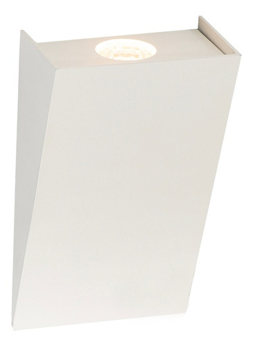 Lámpara De Pared Led Luz Cálida 3000k Blanco 7w Interiores