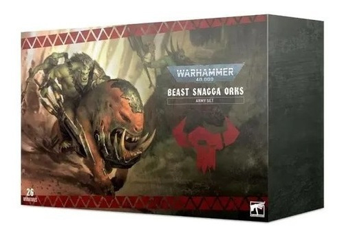 Warhammer Wh40k Beast Snagga Orks Army Set En Español