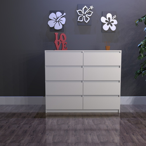 Imagen 3 de 3 de Chifonier Cajonera Comoda 120x50x100 Moderna Minimalista