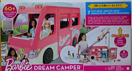 Barbie Camper De Los Sueños Nuevo Modelo Mattel