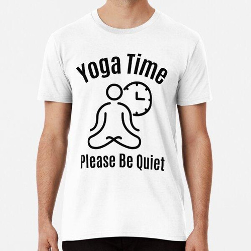 Remera Yoga Time Por Favor Cállate, Profesor De Yoga, Instru