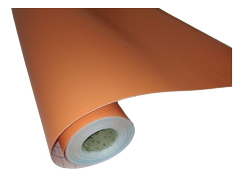 Papel Contact Autoadhesivo Naranja Rollo 0,45x10mt 79781