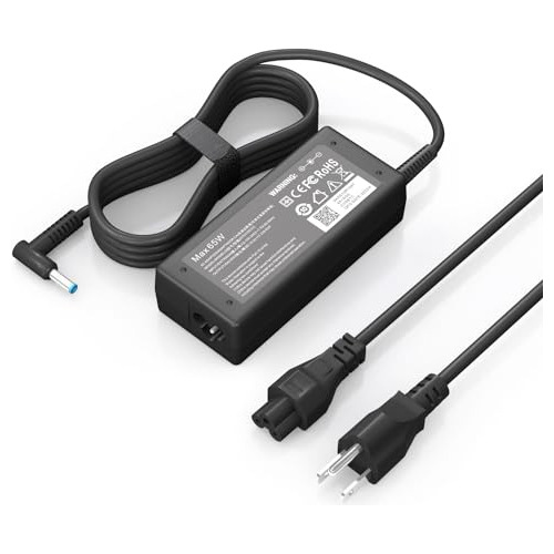 19.5v 3.33a 65w Hp Laptop Charger Reemplazo Hp Elitebook Cha