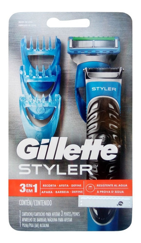 Imagen 1 de 1 de Maquina De Afeitar Gillette Styler 3en1. Original