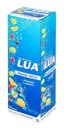 Sal De Frutas Lua Original 50 Sobres - Alivio De La Pesadez