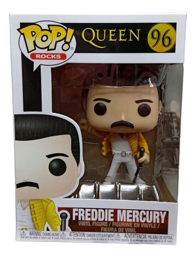 Funko Pop Original Queen Freddie Mercury Wembley 1986