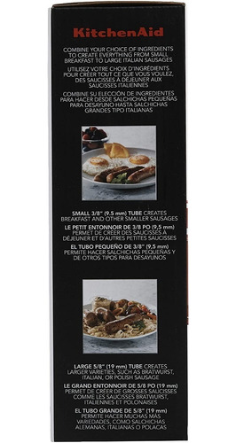 Imagen 5 de 6 de Accesorio Embutidor Para Picador Kitchenaid Ksmfga