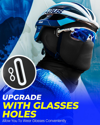 Pasamontañas Con Agujeros Para Gafas Para Hombres Y Mujeres,