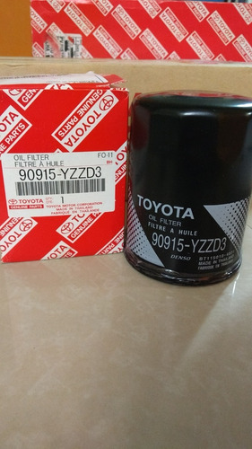 Filtro Aceite Motor 90915-yzzd3 Original Toyota 4runner