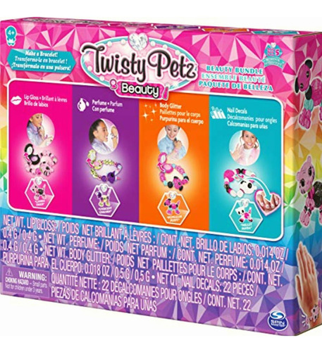 Twisty Petz Con Labial, Paquete De 4, Multicolor
