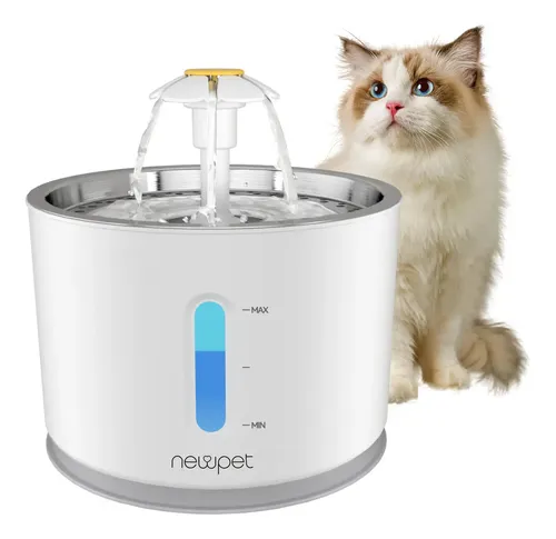 Filtro purificador New Pet NP04 para cães e gatos 2,4 L cor branc...