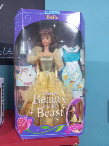 Imagem 3 de 6 de Barbie 1991 Beauty And The Beast Mattel Bela Antiga 80 90
