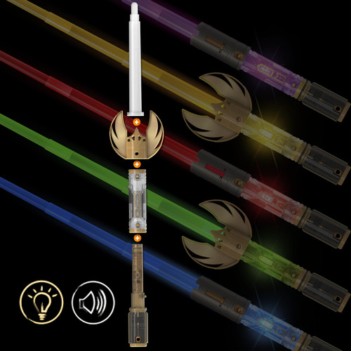 Toy Star Wars Lightsaber Forge Sundown Force Color Master