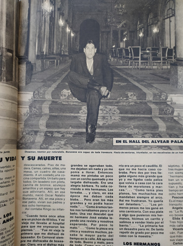 Revista Gente Borges Videla Sabato Castellani Bonavena 1976 (Usado)