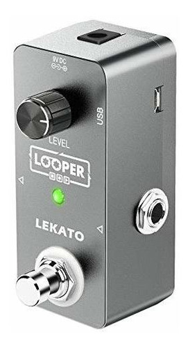 Electrica Efecto Pedal Loop Unlimited Overdubs 5 Minuto Usb