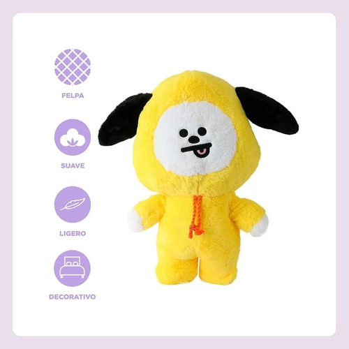 Bt21 Chimmy 23cm Peluche Universtar Line Friends Bts Miniso