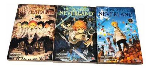 Manga The Promised Neverland Lote Libros Volumen 7, 8 Y 9