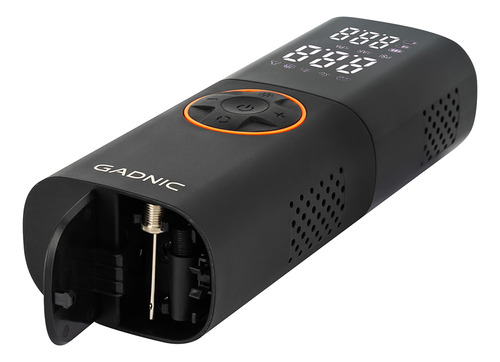 Inflador Digital Inalámbrico Gadnic Compacto Con Linterna