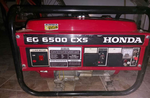 Generador Honda Eg 6500 Cxs Honda