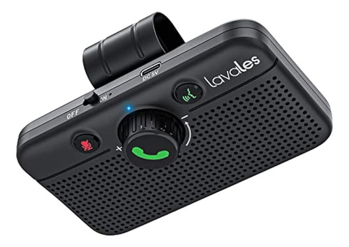 Lavales Car Bluetooth 5.0 Altavoz, Manos Libres Bluetooth Ki