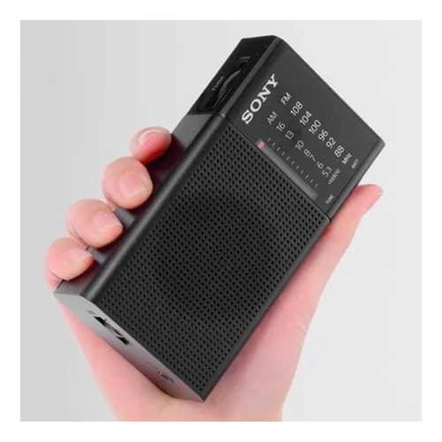 Rádio Am Sony Icf-p36 Icf-p36 Analógico Portátil Cor Preto Preto