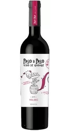 Vino De Garage Paso A Paso Wines Malbec Sin Filtrar