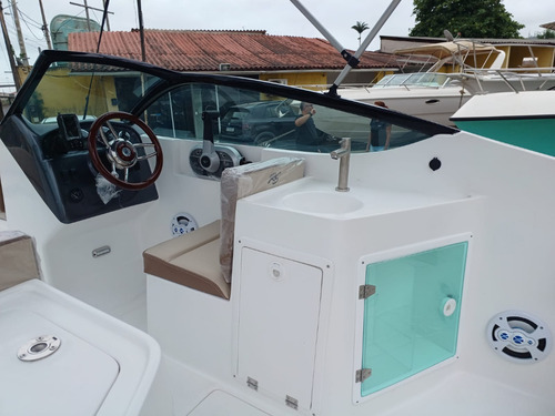 Lancha Rs 190 Com Motor Mercury 100 Hp 4 Tempos 0km 19 Pés