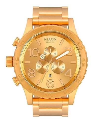 Reloj Nixon 51-30 Chrono All Gold