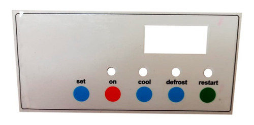 Adesivo Painel Da Maquina De Sorvete Na Chapa Cb-530f Cb360f