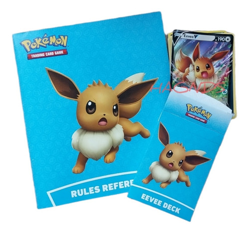  Cartas Pokemon Starter Deck Nintendo Original Eevee