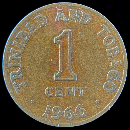 Trinidad Y Tobago, Cent, 1966. Isabel Il. Vf (Usado)