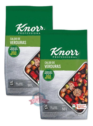 Caldo De Verdura 2x650gr Knorr
