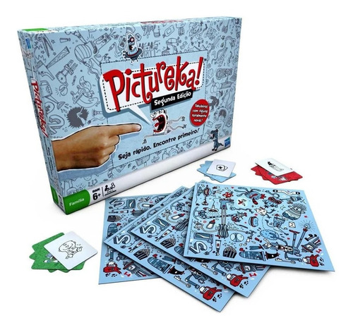 Pictureka 2ª Edição Imprimir E Jogar + Brinde - Frete Grátis