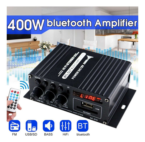 Ak380 / Ak170 800w Amplificador De Energía Audio Audio Casa