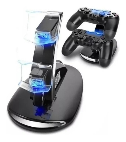 Cargador Doble Control Ps4 Cargador De Joystick Mando 