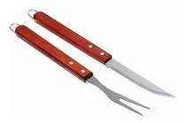 Comprar Set Utensilios Asador Parrilla Parrillero Mor 2 Piezas