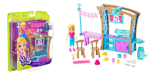 Figura Polly Pocket Fiesta De Parilla Universo Binario