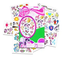 Comprar Hasbro My Little Pony - Tatuajes Temporales - 75 Tatuajes - Twilight Sparkle, Rainbow Dash, Fluttershy, Pinkie Pie, Applejack, Rarity, Spike The Dragon, Princess Celestia Y Princess Luna