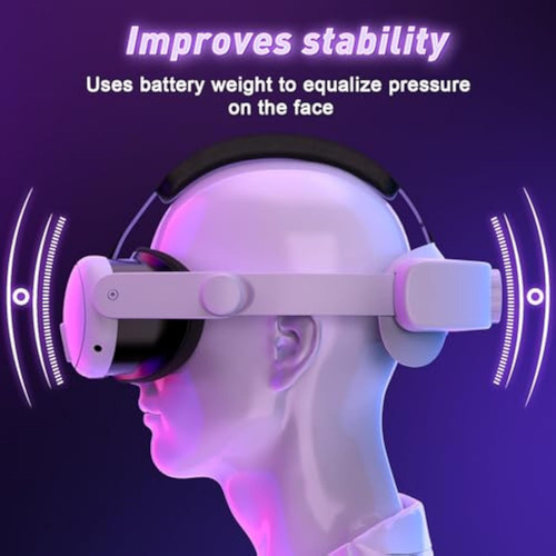 Head Strap With Battery For Meta Quest 3s/quest 3