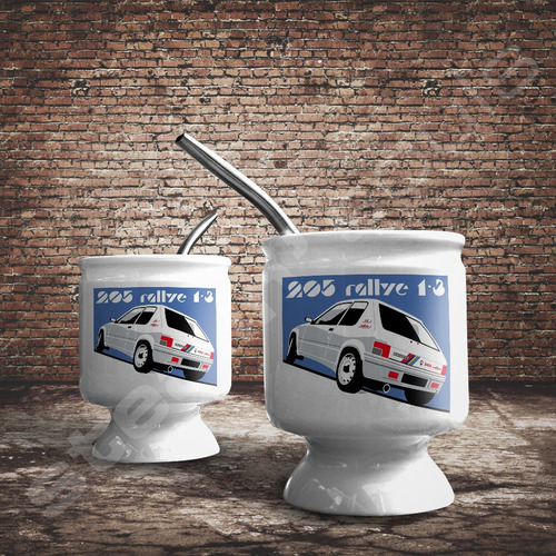Mate Plastico Peugeot #048 | Xy Gti Mi16 Sport Pininfarina
