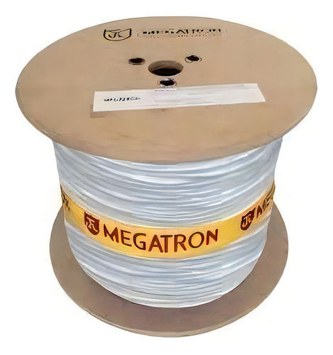 Bobina 300 Mt De Cabo Coaxial Rgc 59 95% De Malha Megatron
